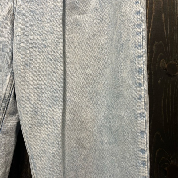 Abercrombie & Fitch The Loose High Rise Belted Jeans 30 10 Denim Light Baggy - Picture 5 of 15